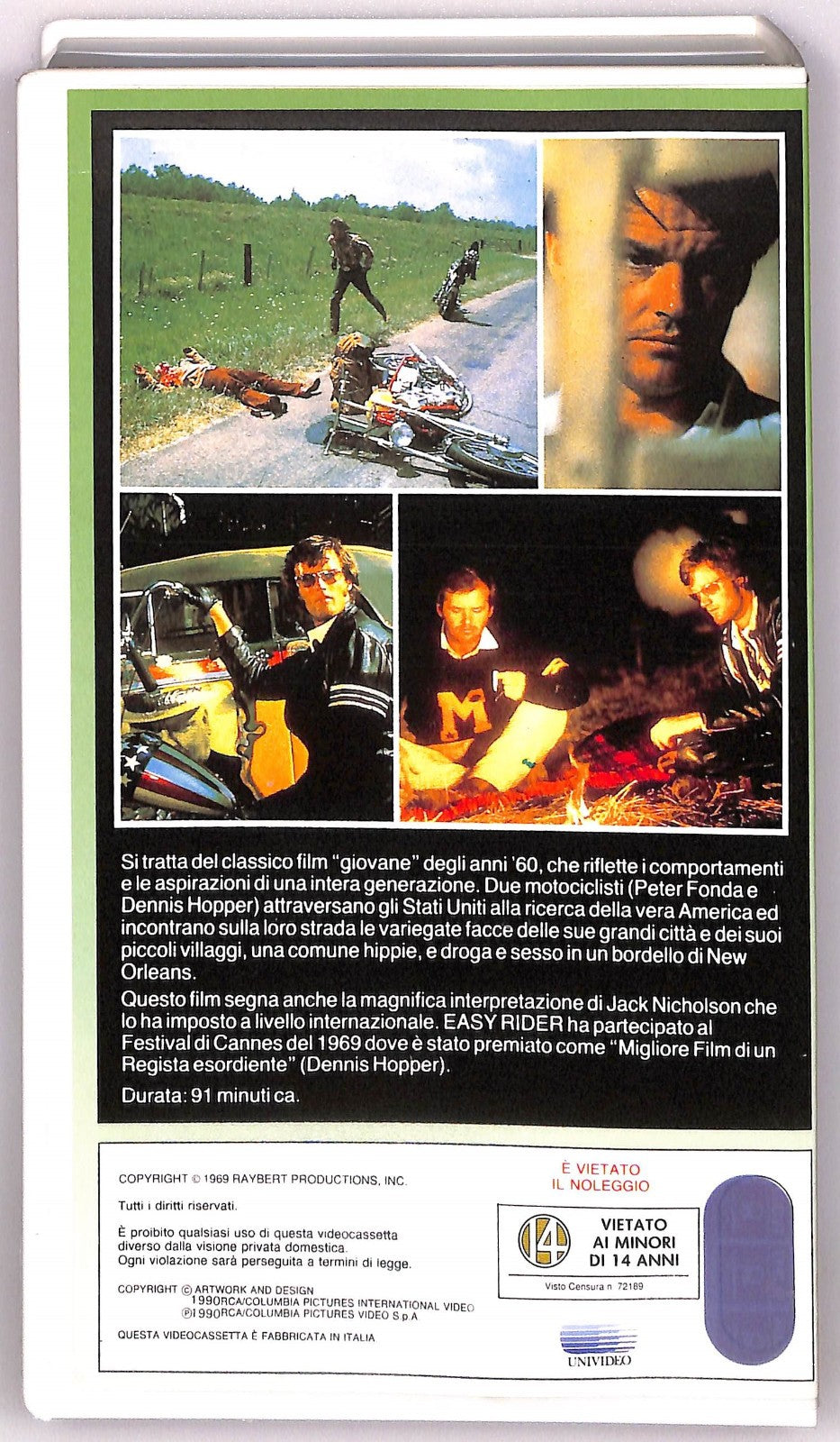 EBOND Easy Rider Columbia Winners VHS VH004573