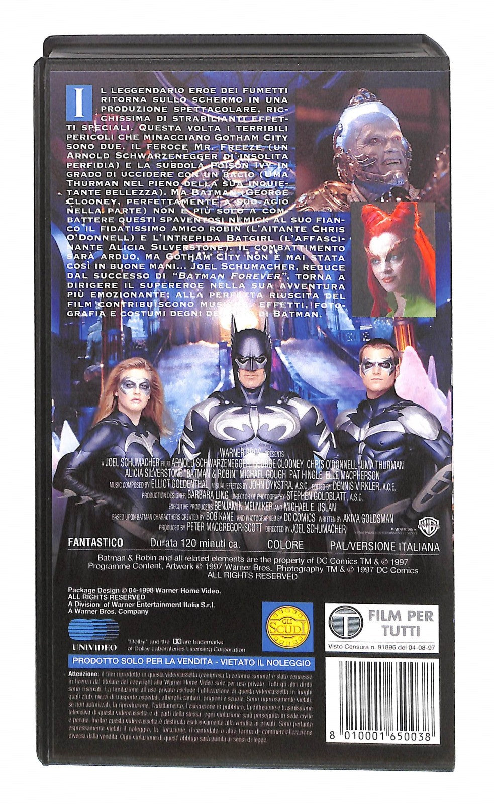 EBOND Batman & Robin Wb VHS VH004580