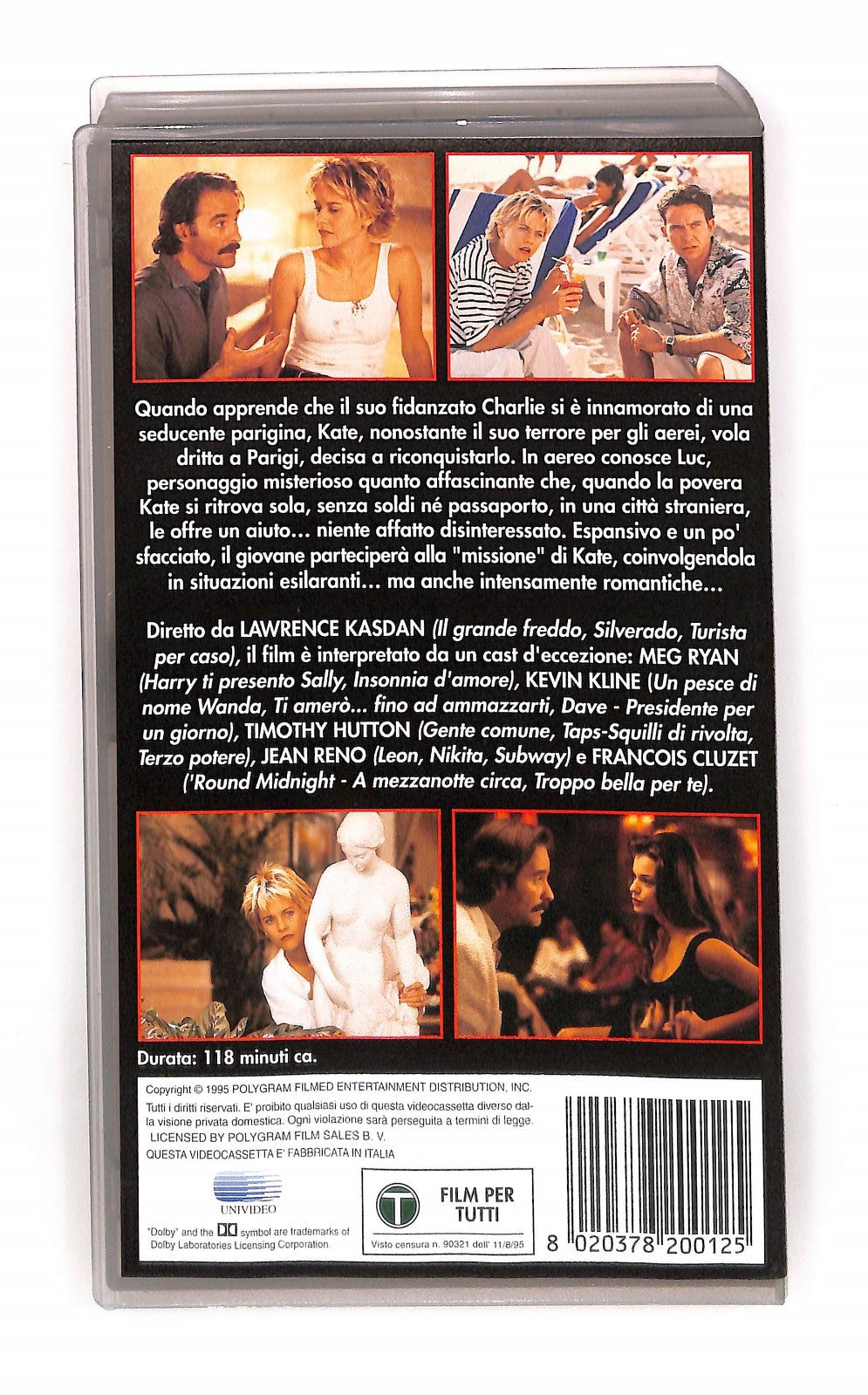 EBOND French Kiss Home Video VHS VH004582