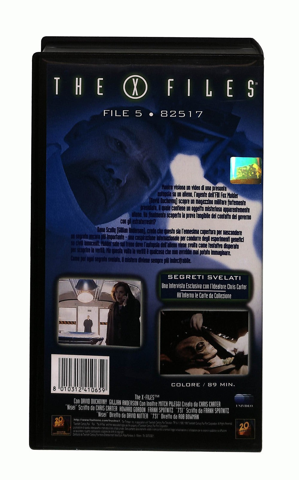 EBOND The X Files File 5 82517 Fox VHS VH004904
