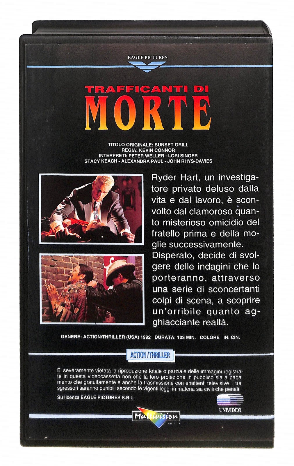 EBOND Trafficanti Di Morte Multivision VHS VH005422