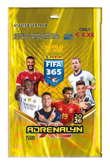 FIFA 365 Adrenalyn XL 2026 Trading Cards Trading Cards Starter Pack *German Version* P055802