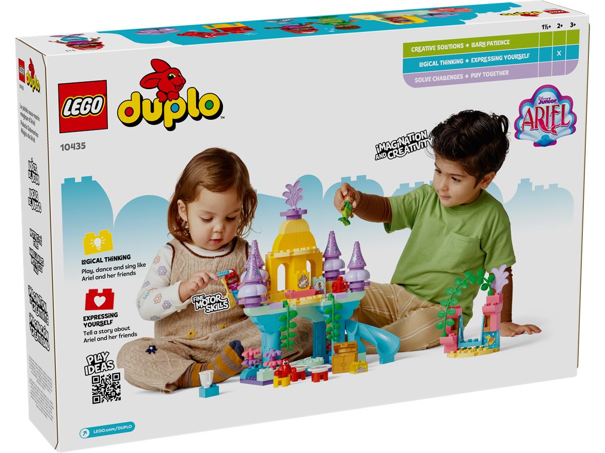 LEGO 10435 Il magico palazzo sottomarino di Ariel