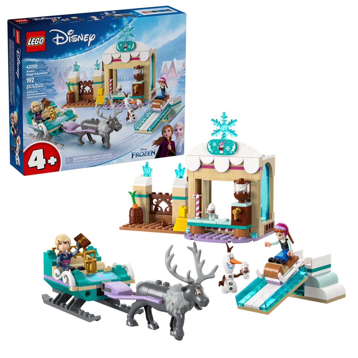 LEGO 43256 Avventura sulla slitta di Anna
