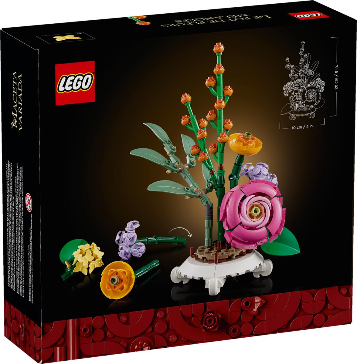 LEGO 40762 Vaso di fiori misti