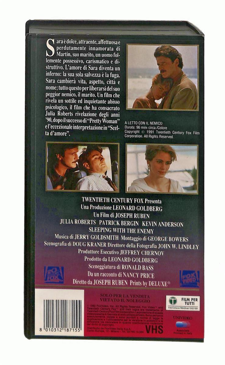 EBOND A Letto Con Il Nemico Silver & Gold Fox VHS VH003916