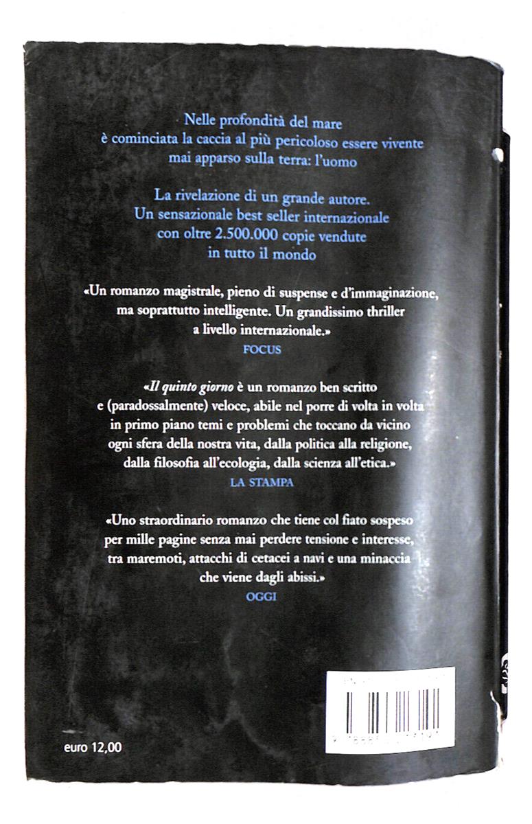 EBOND Il Quinto Giorno Di Frank Schatzing Libro LI017050