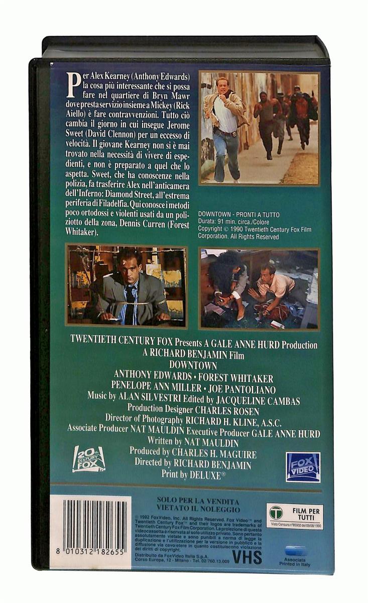EBOND Downtown Pronti a Tutto Fox VHS VH004920