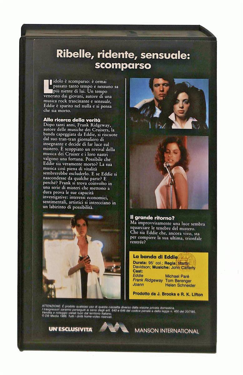 EBOND La Banda Di Eddie Db Video VHS VH003466