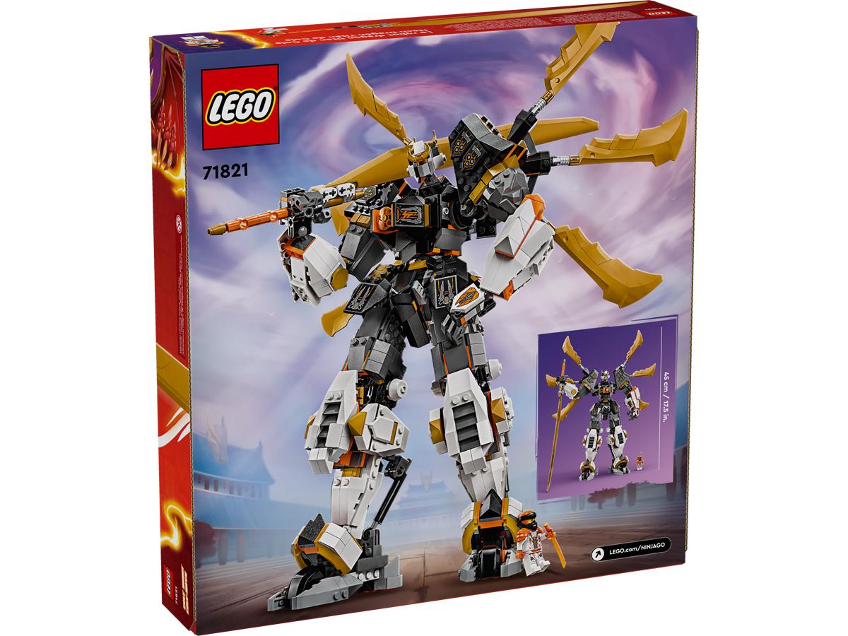 LEGO 71821 Mech drago titanio di Cole