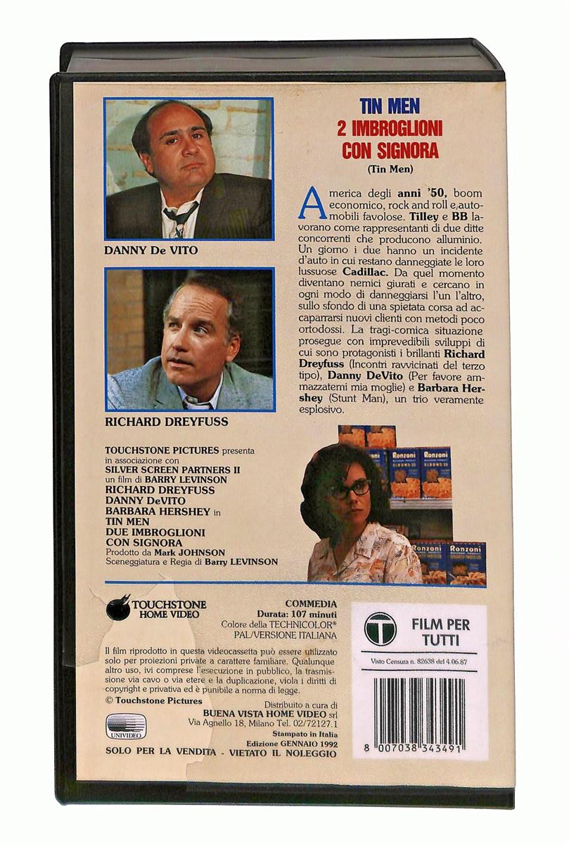 EBOND 2 Imbroglioni Con Signora Touchstone VHS VH003535