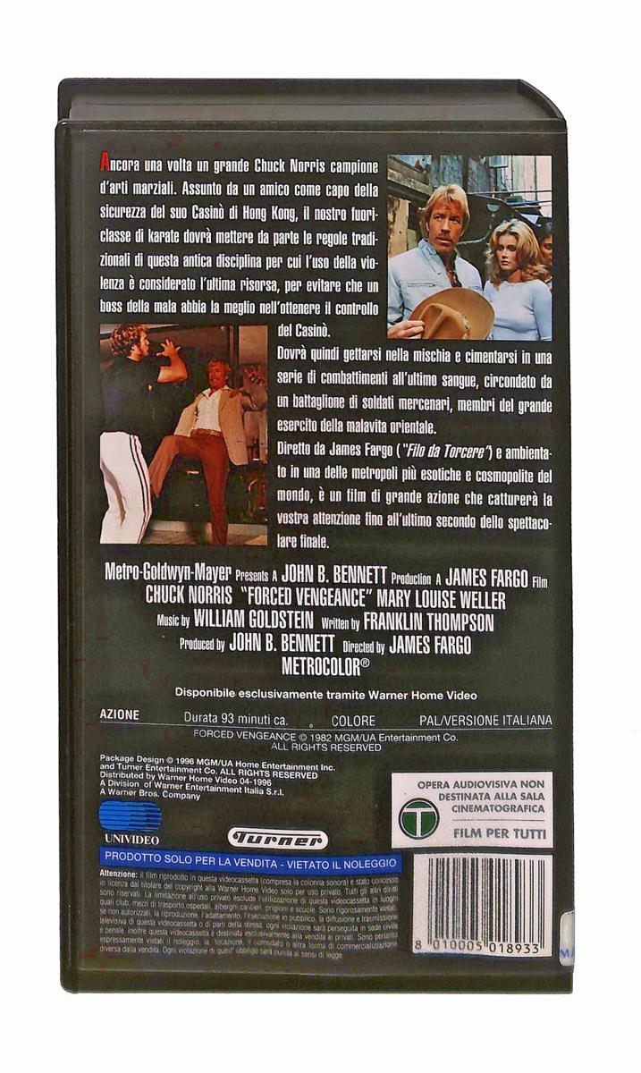 EBOND Hong Kong Chuck Norris Gli Scudi Mgm Ua VHS VH002769
