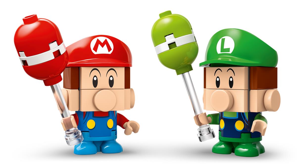 LEGO 72034 Super Mario: Mario Kart – Baby Mario vs. Baby Luigi