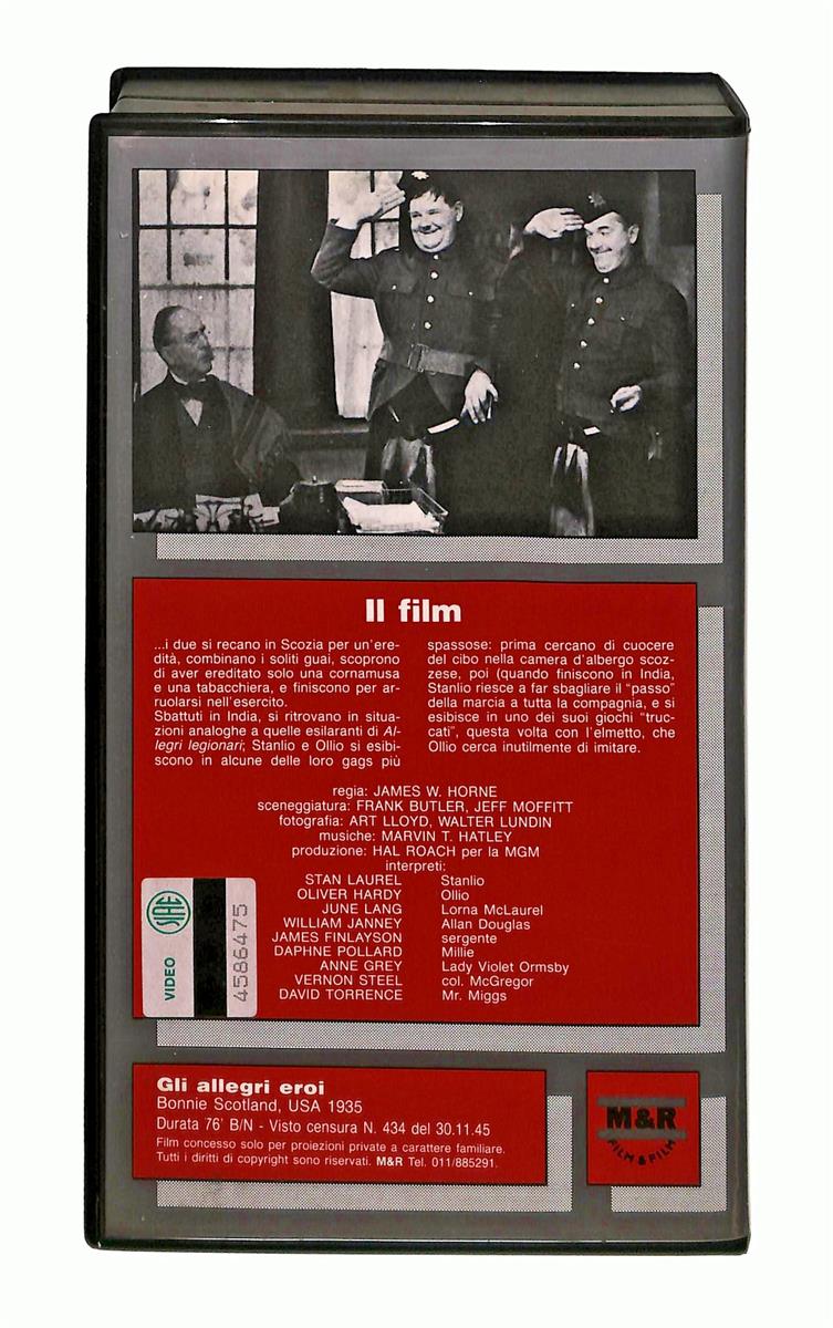EBOND Gli Allegri Eroi I Grandi Classici VHS VH003672