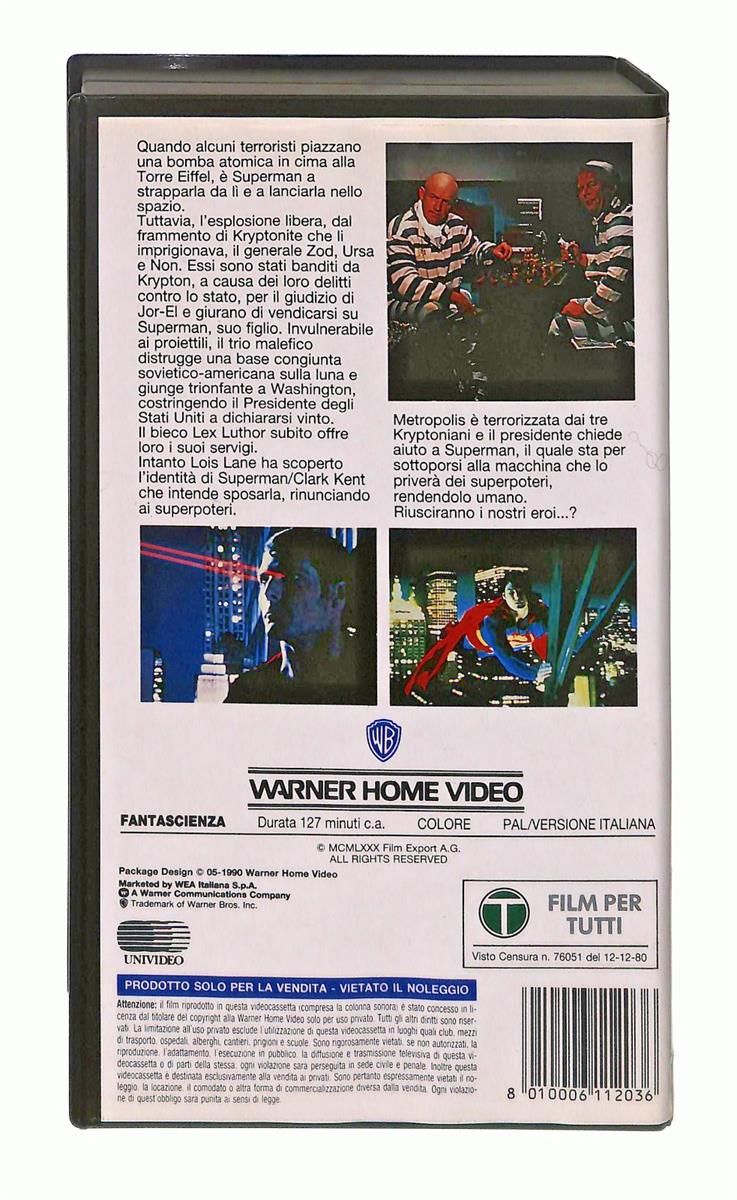 EBOND Superman Ii Gli Scudi Wb VHS VH002765