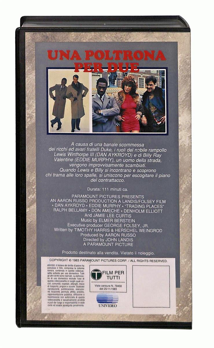EBOND Una Poltrona Per Due Paramount Cic VHS VH004922