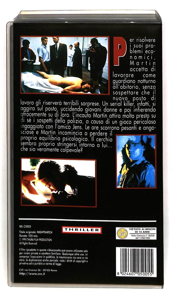 EBOND Ebondil Guardiano Di Notte Nightwatch Rcs VHS VH005165