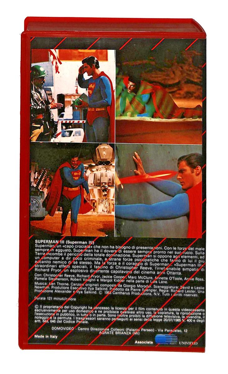 EBOND Superman Iii Domovideo VHS VH002528