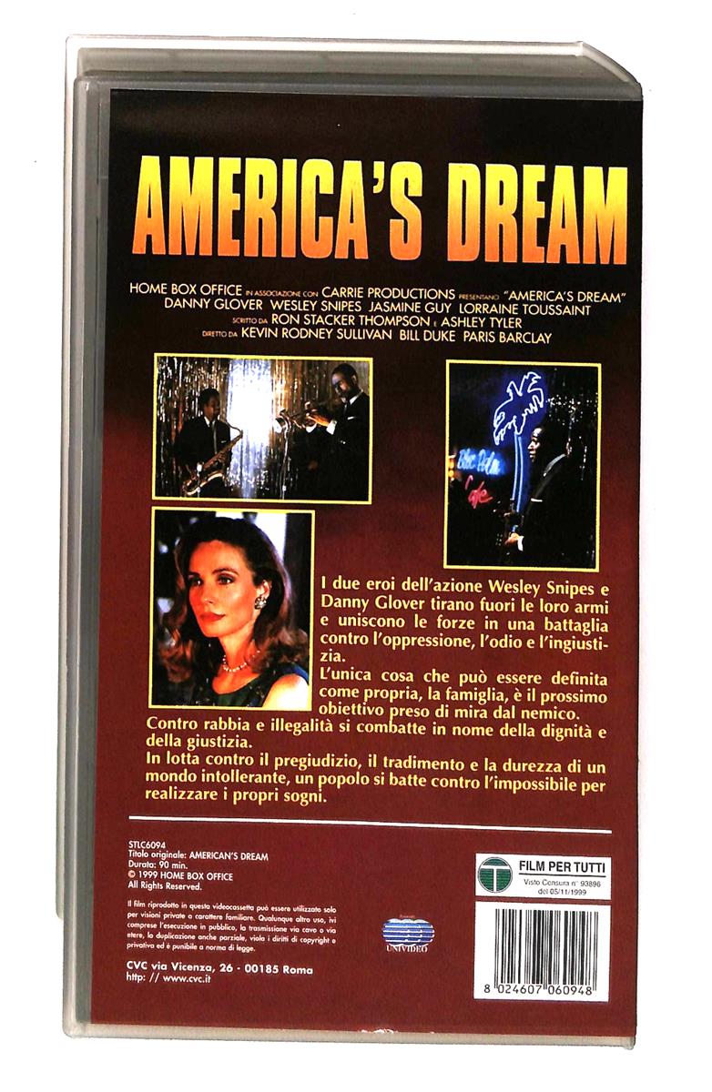 EBOND America s Dream Cvc VHS VH003072