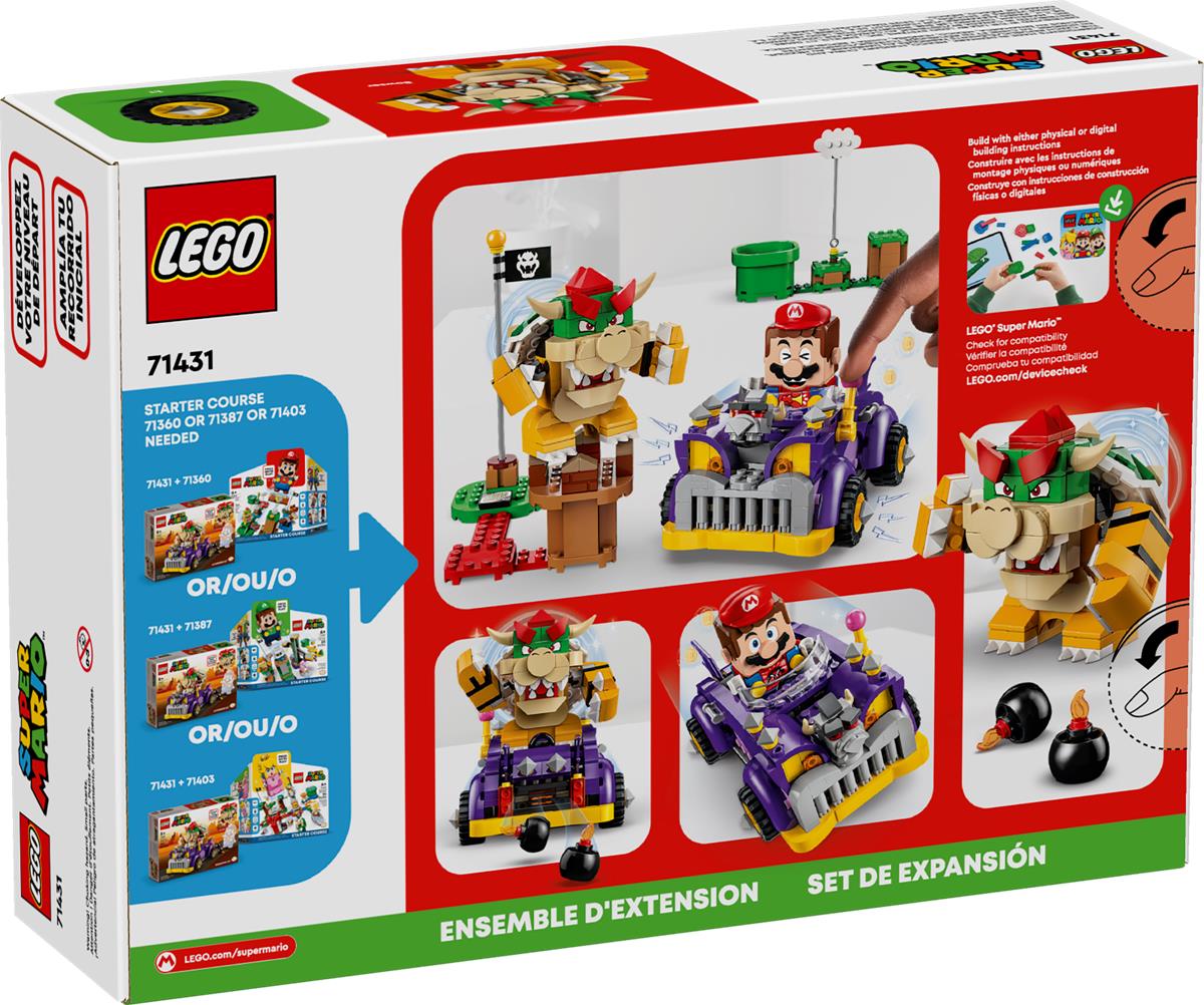 LEGO 71431 Pack di espansione Il bolide di Bowser