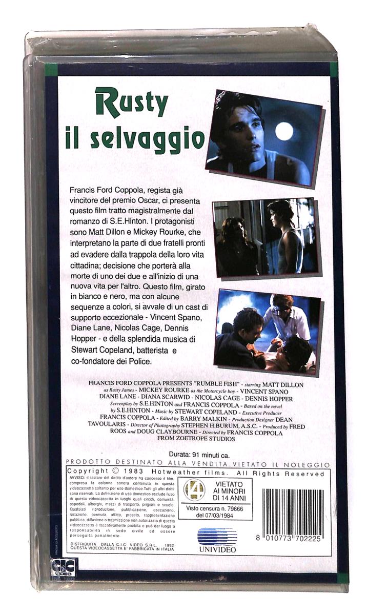 EBOND Rusty Il Selvaggio Universal Cic VHS VH003512