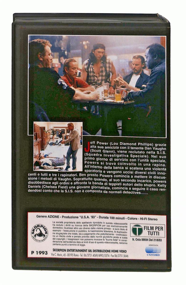 EBOND Sis Squadra Investigativa Speciale Skorpion VHS VH004053