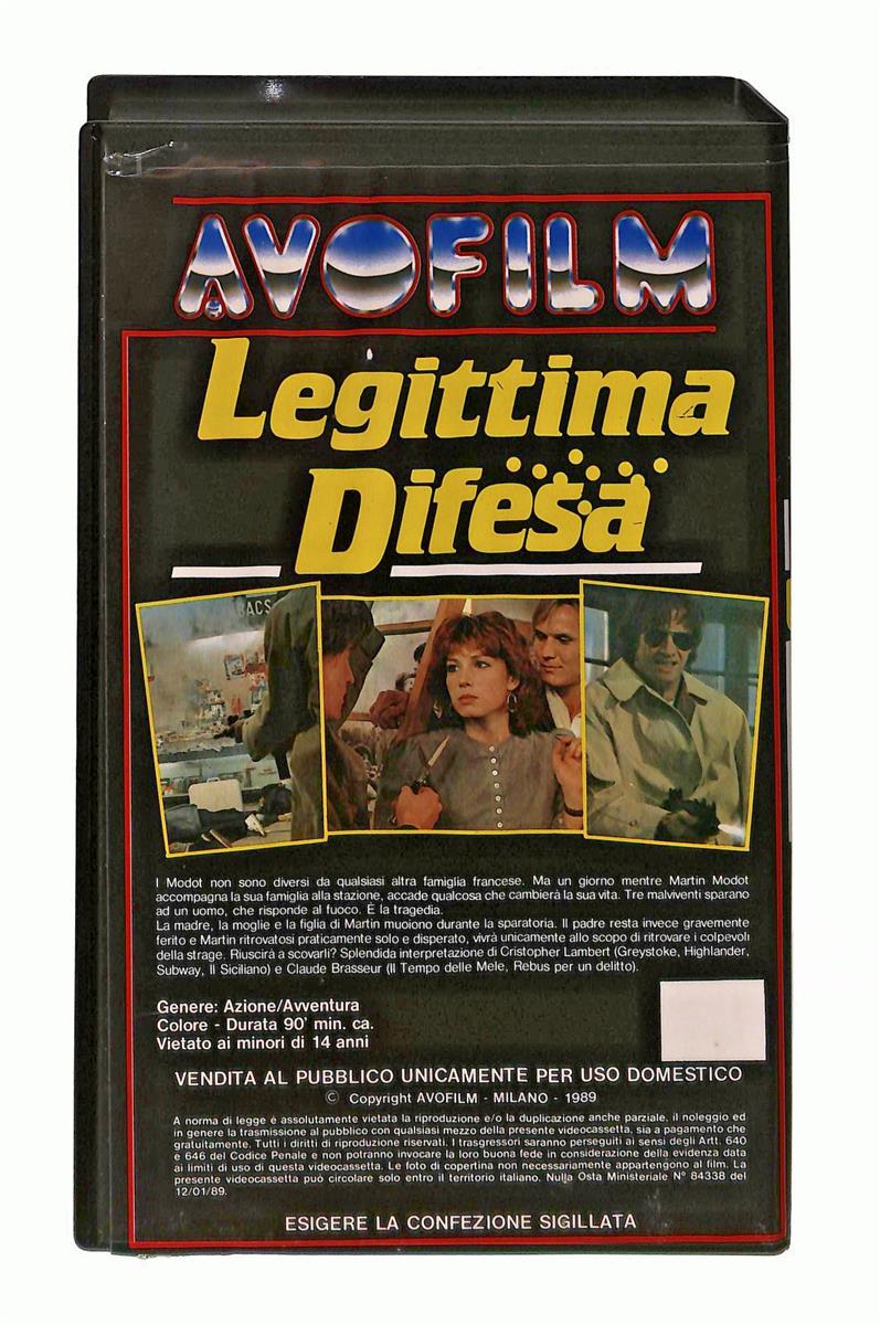EBOND Legittima Difesa Avofilm VHS VH004164