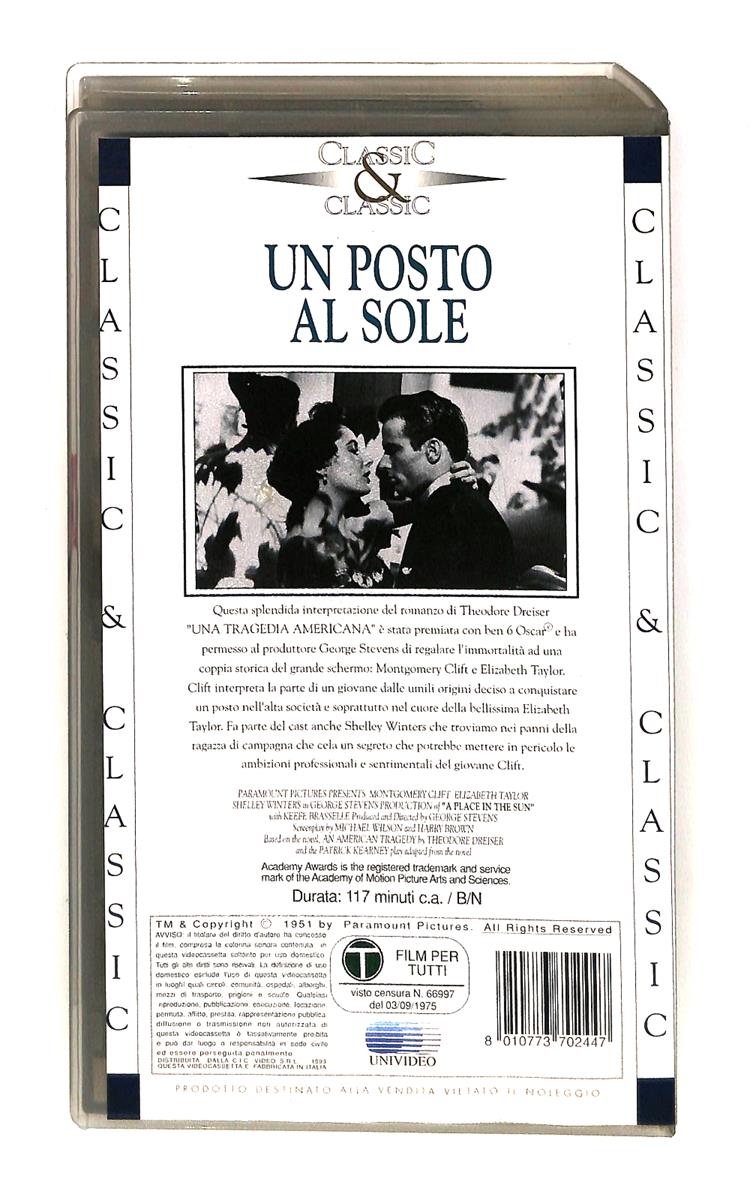 EBOND Un Posto Al Sole Paramount Cic VHS VH003329