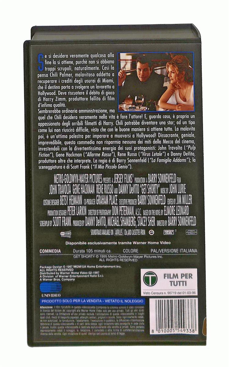 EBOND Get Shorty Gli Scudi Mgm Ua VHS VH002776
