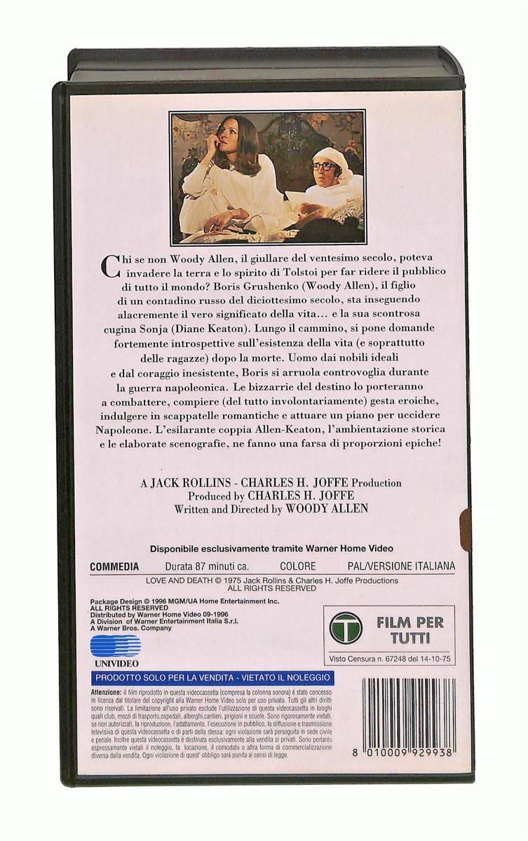 EBOND Amore e Guerra Allen Keaton Gli Scudi Mgm Ua VHS VH002763