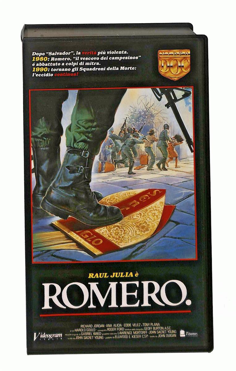 EBOND Raul Julia e Romero Videogram VHS VH003606