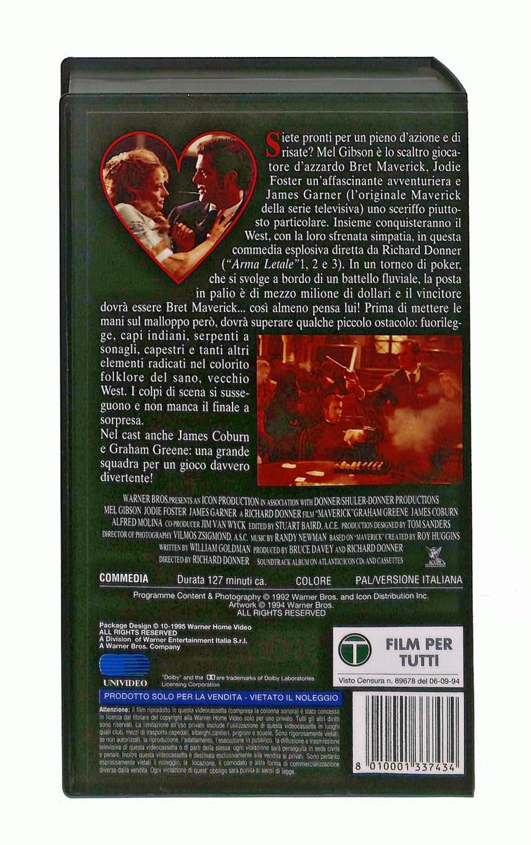 EBOND Maverick Gli Scudi Wb VHS VH004228