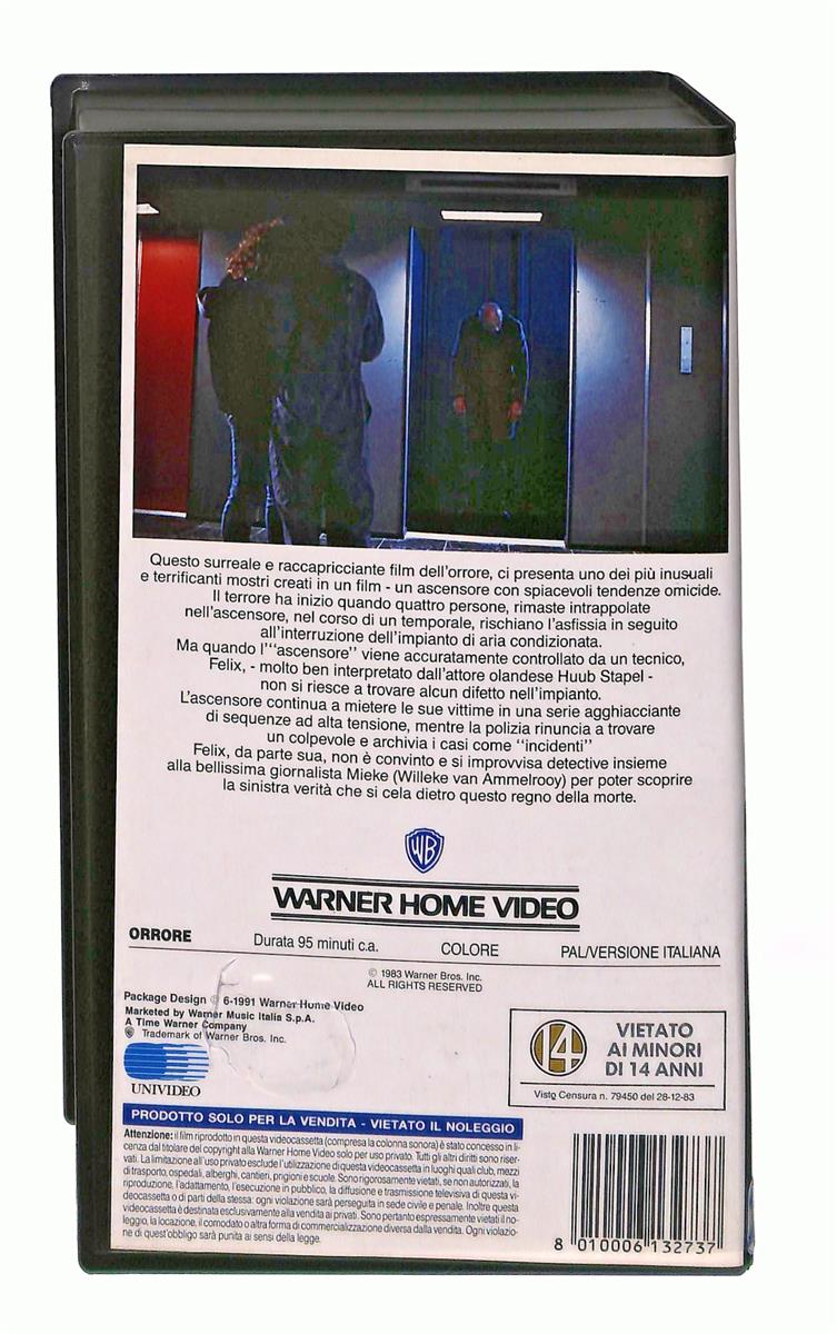 EBOND L Ascensore Gli Scudi Wb VHS VH004222