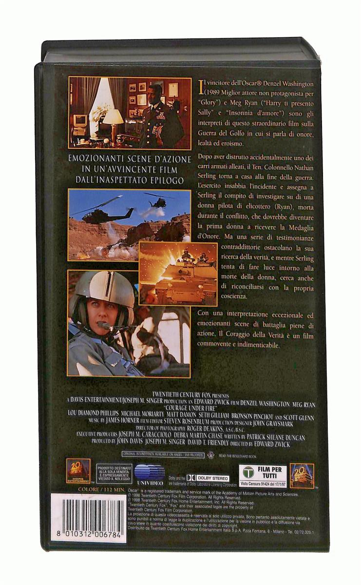 EBOND Il Coraggio Della Verita VHS VH003932