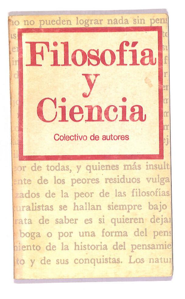 EBOND Filosofia y Ciencia Libro LI014799