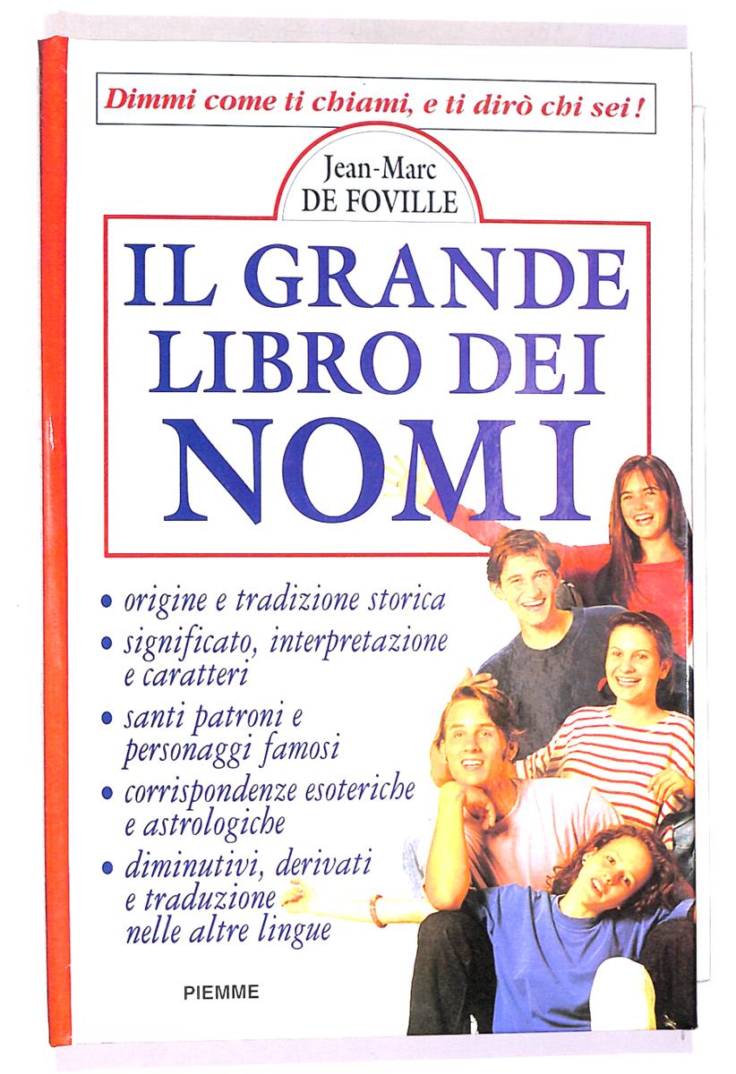 EBOND Il GrandeDei Nomi Di Jean-mare De Foville Libro LI017649