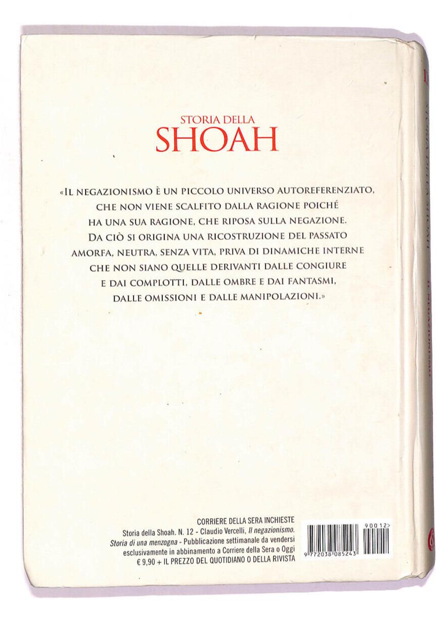 EBOND Storia Della Shoah Vol 12 Libro LI013404