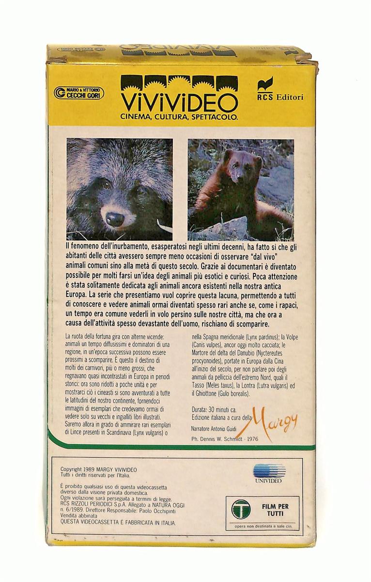EBOND Gli Ultimi Carnivori Vivivideo VHS VH003977