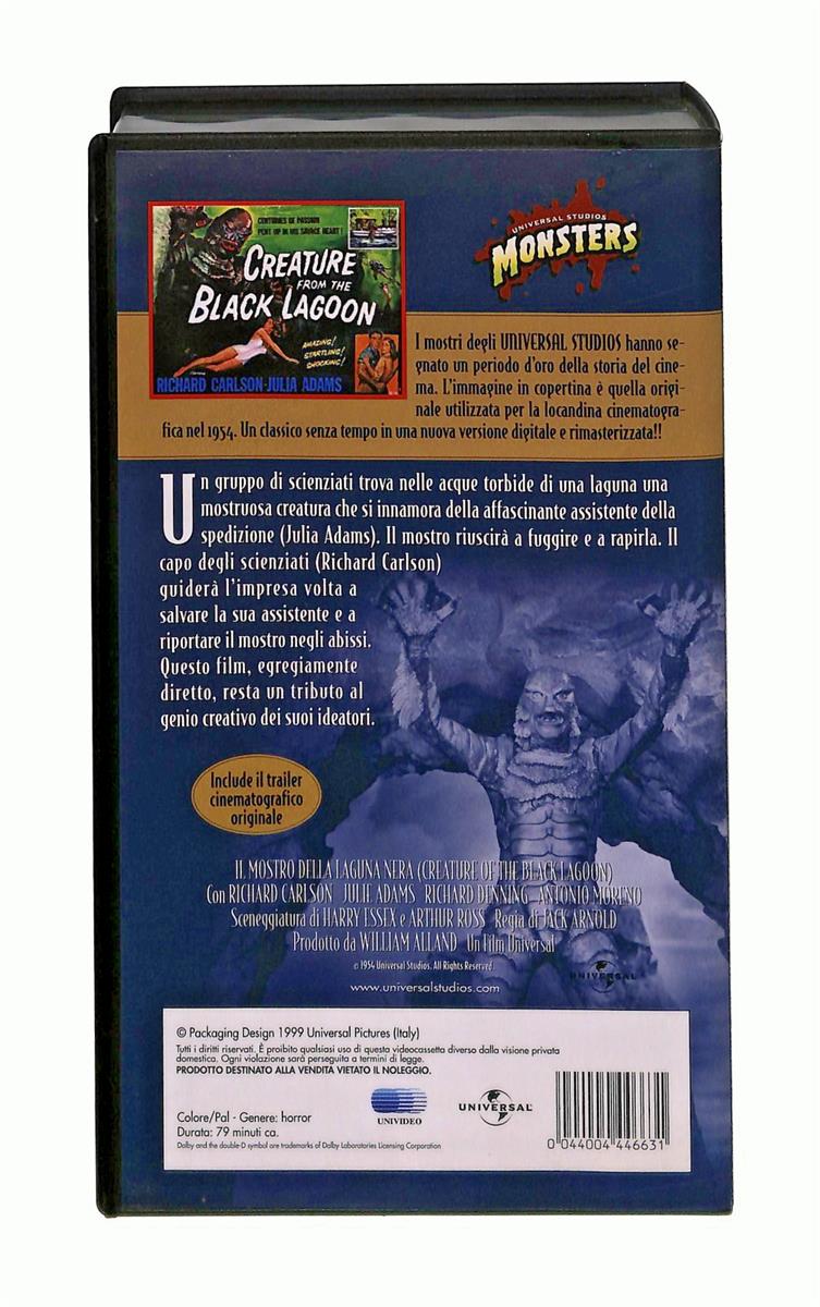 EBOND Il Mostro Della Laguna Nera Universal Classic Monster VHS VH004458