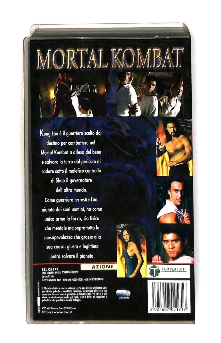EBOND Mortal Kombat Il Mito Cvc VHS VH003712