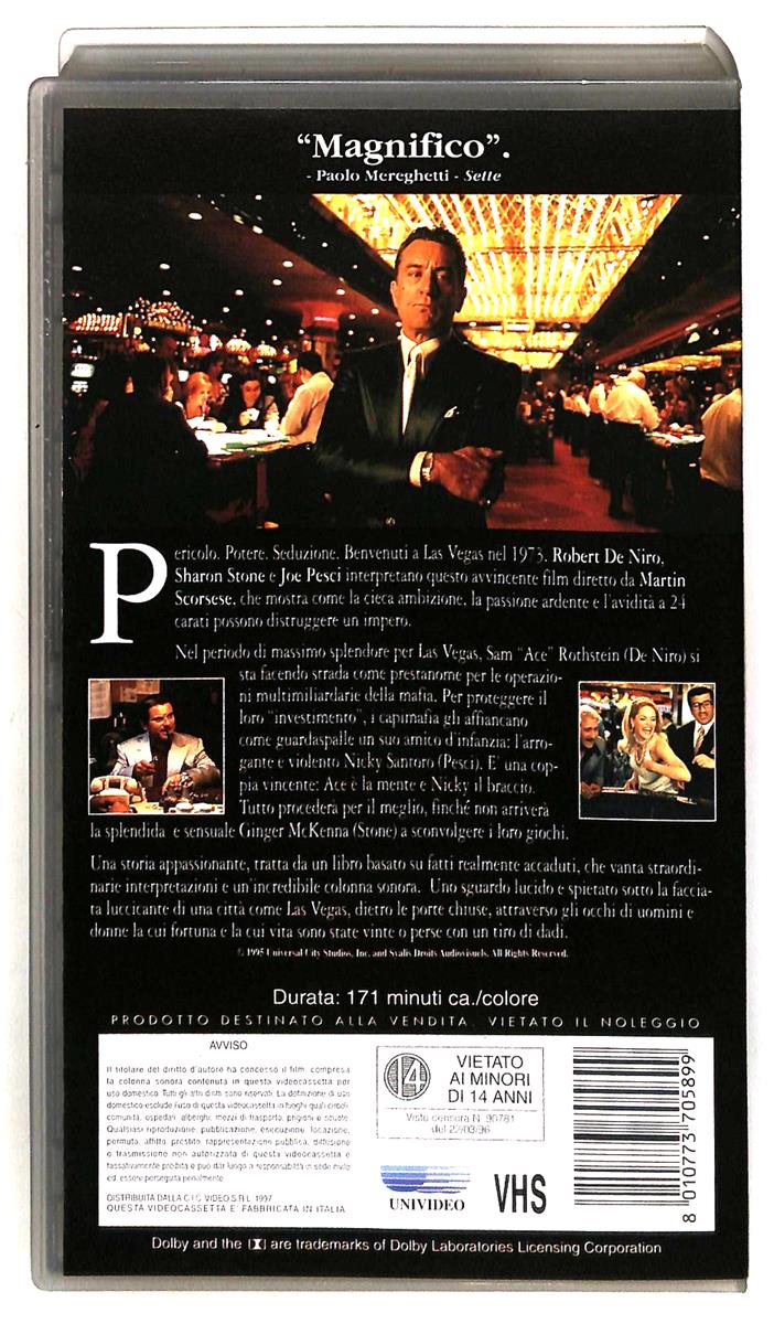 EBOND Casino Universal Cic VHS VH005471