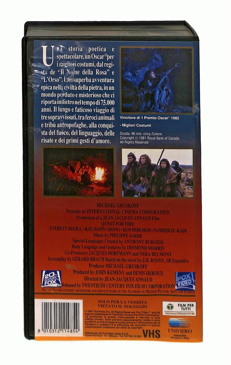 EBOND La Guerra Del Fuoco Fox Video Silver & Gold VHS VH003270