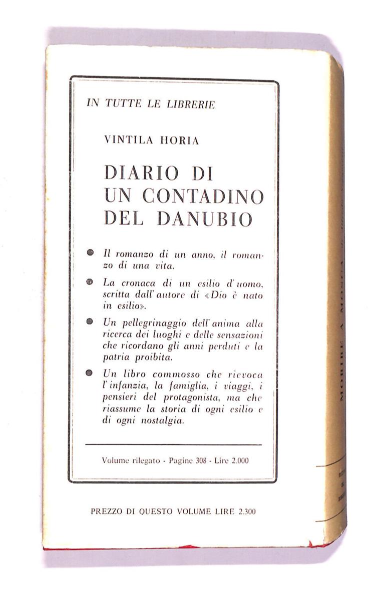 EBOND Morire a Mosca Libro LI006663