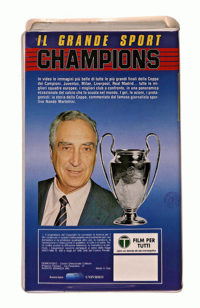 EBOND La Storia Della Coppa Dei Campioni Le Grandi Finali Domovideo VHS VH002702
