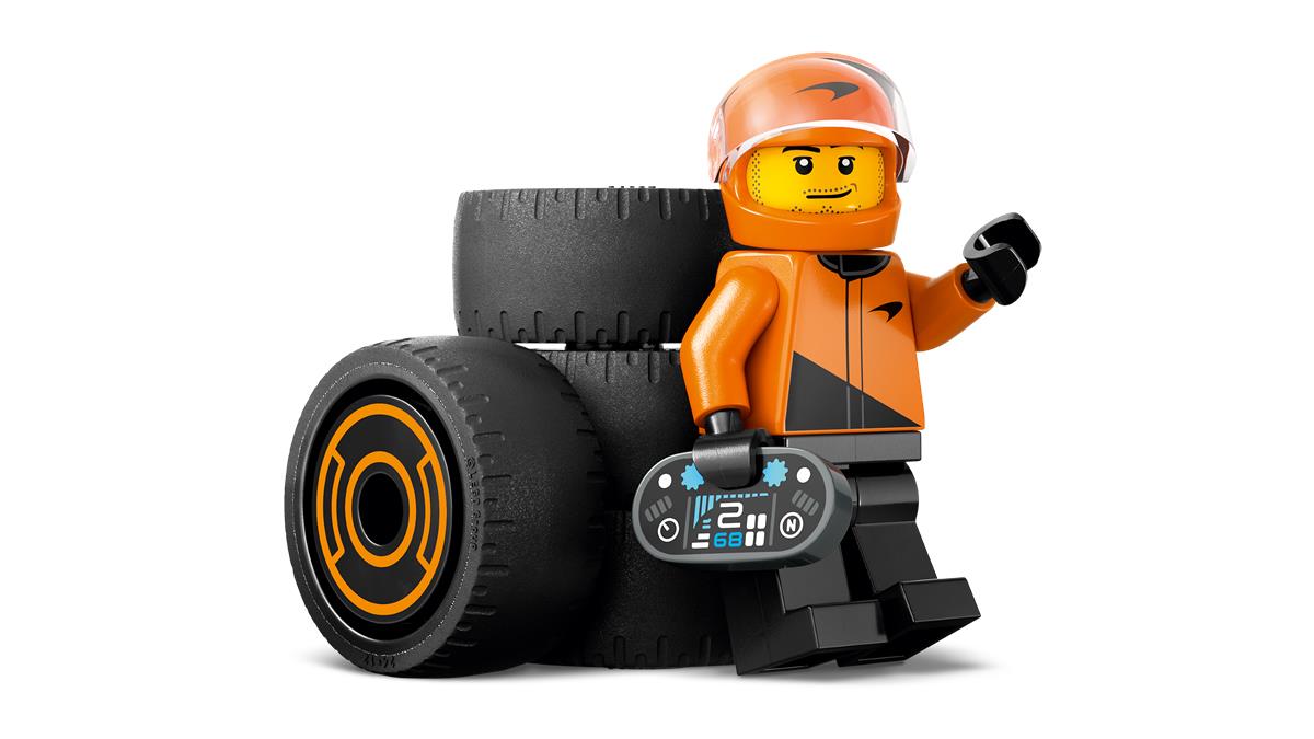 LEGO 60442 Pilota e monoposto McLaren F1®