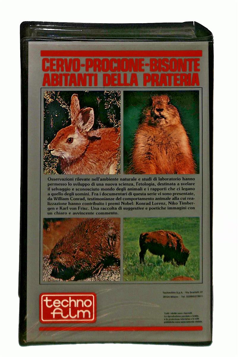 EBOND Cervo Procione Bisonte Techno Film V 410 VHS VH003204