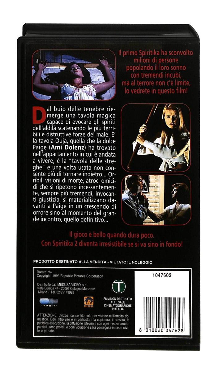 EBOND Spiritika 2 Medusa VHS VH004659