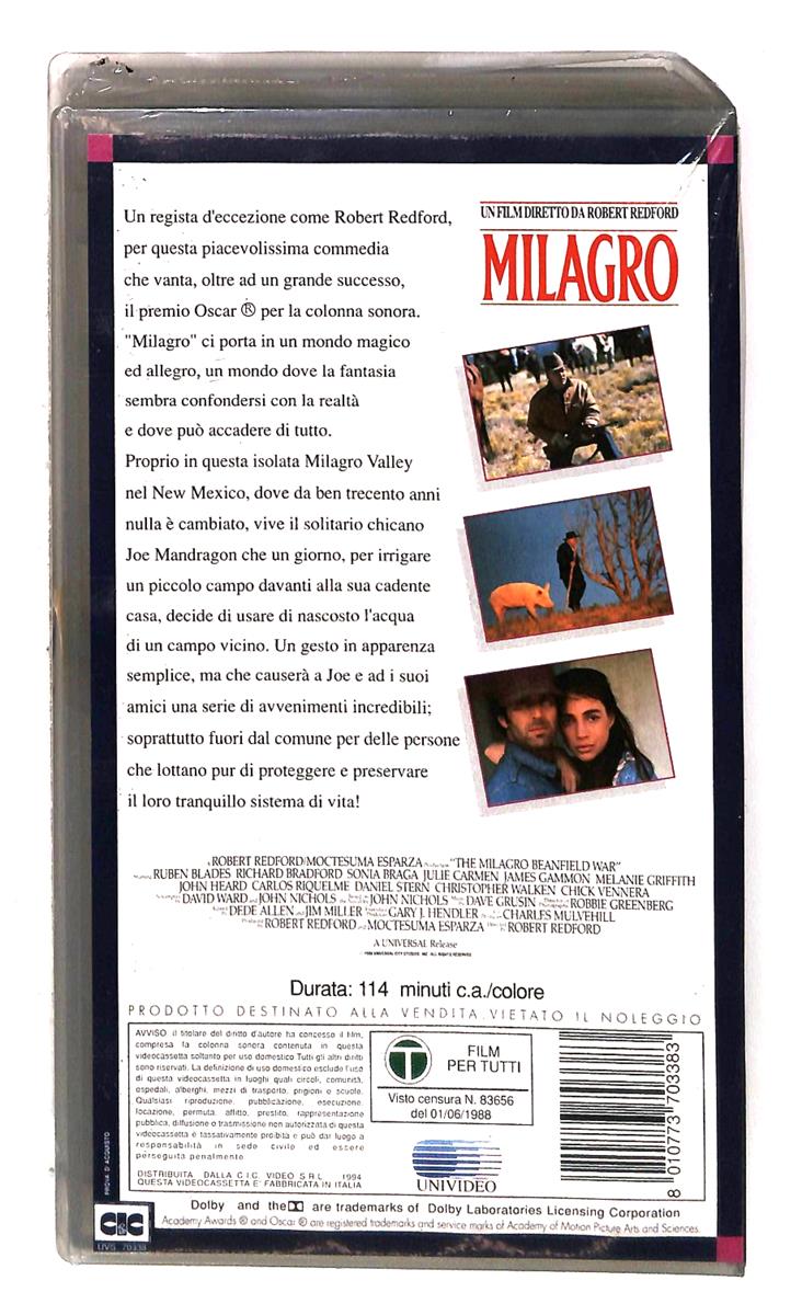 EBOND Milagro Universal Cic VHS VH003483