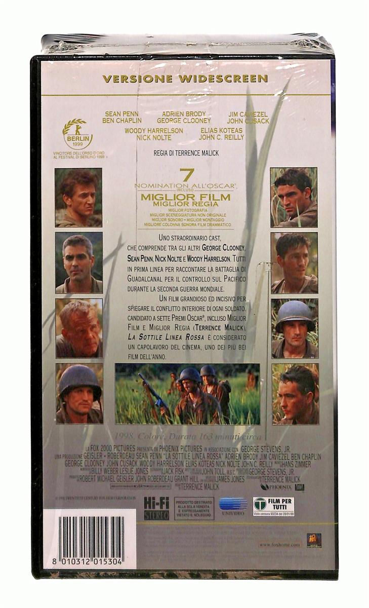 EBOND La Sottile Linea Rossa Fox VHS VH004452