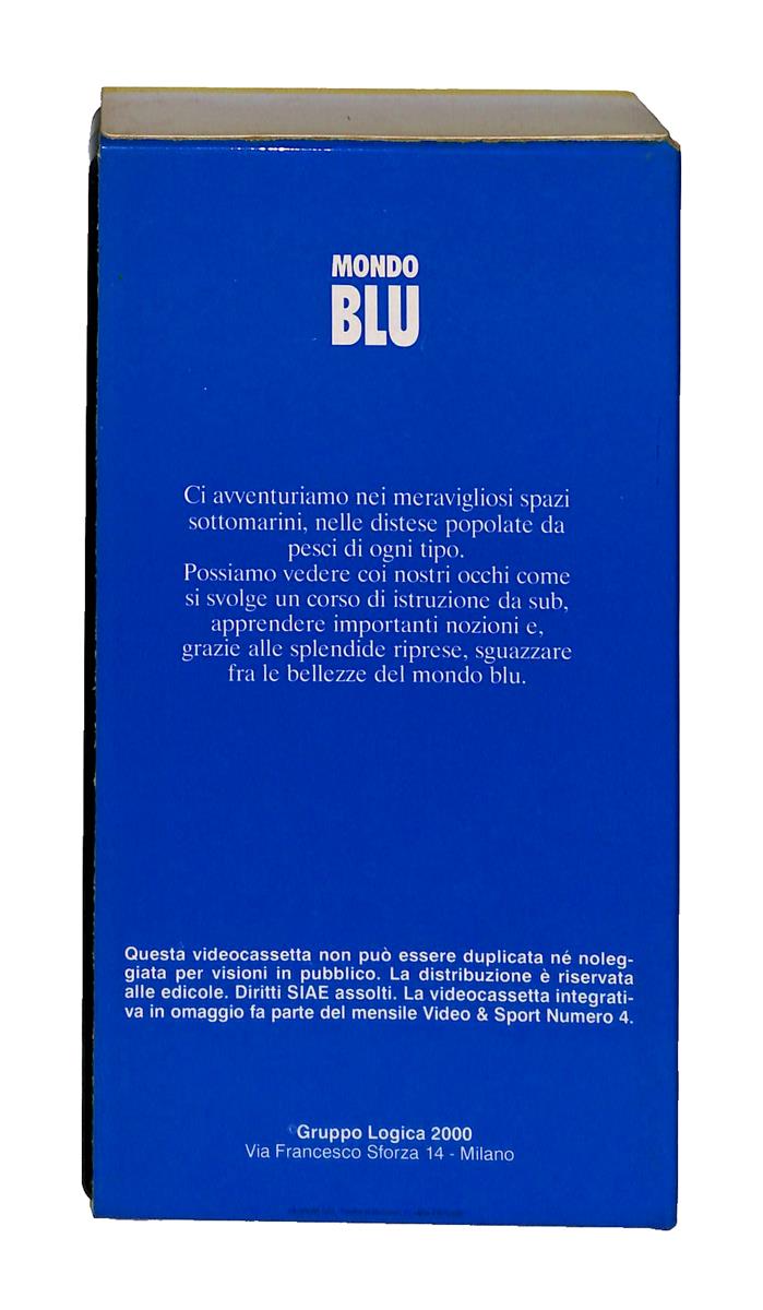 EBOND Mondo Blu A Scuola Di Sub Video & Sport N 4 VHS VH002834